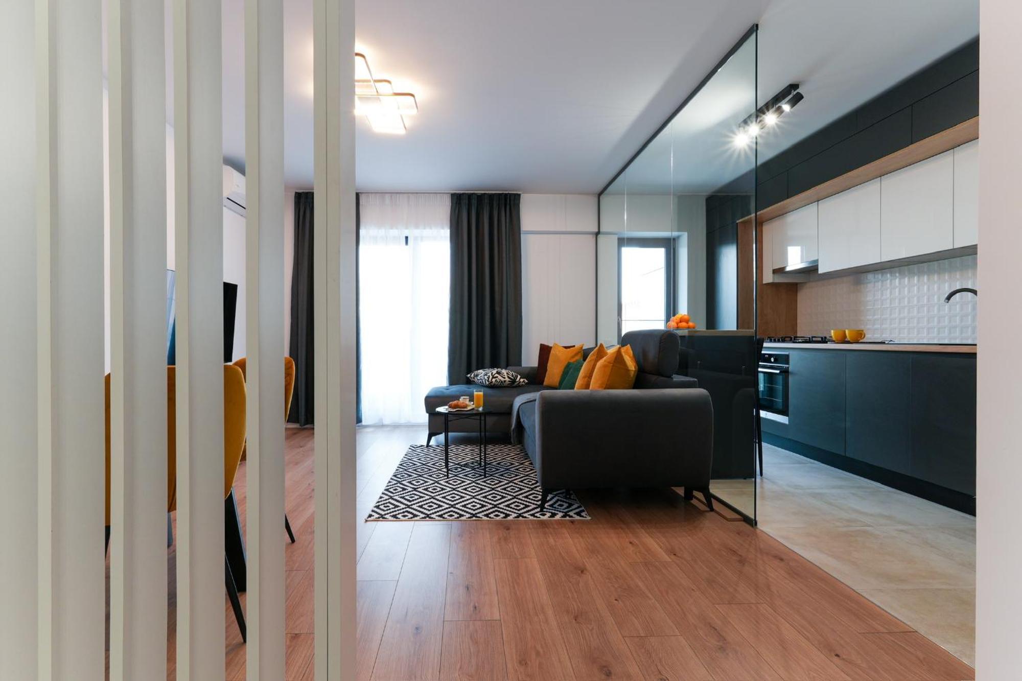 Sandra - Park-View Apt With Balcony & Parking Bukarest Exterior foto
