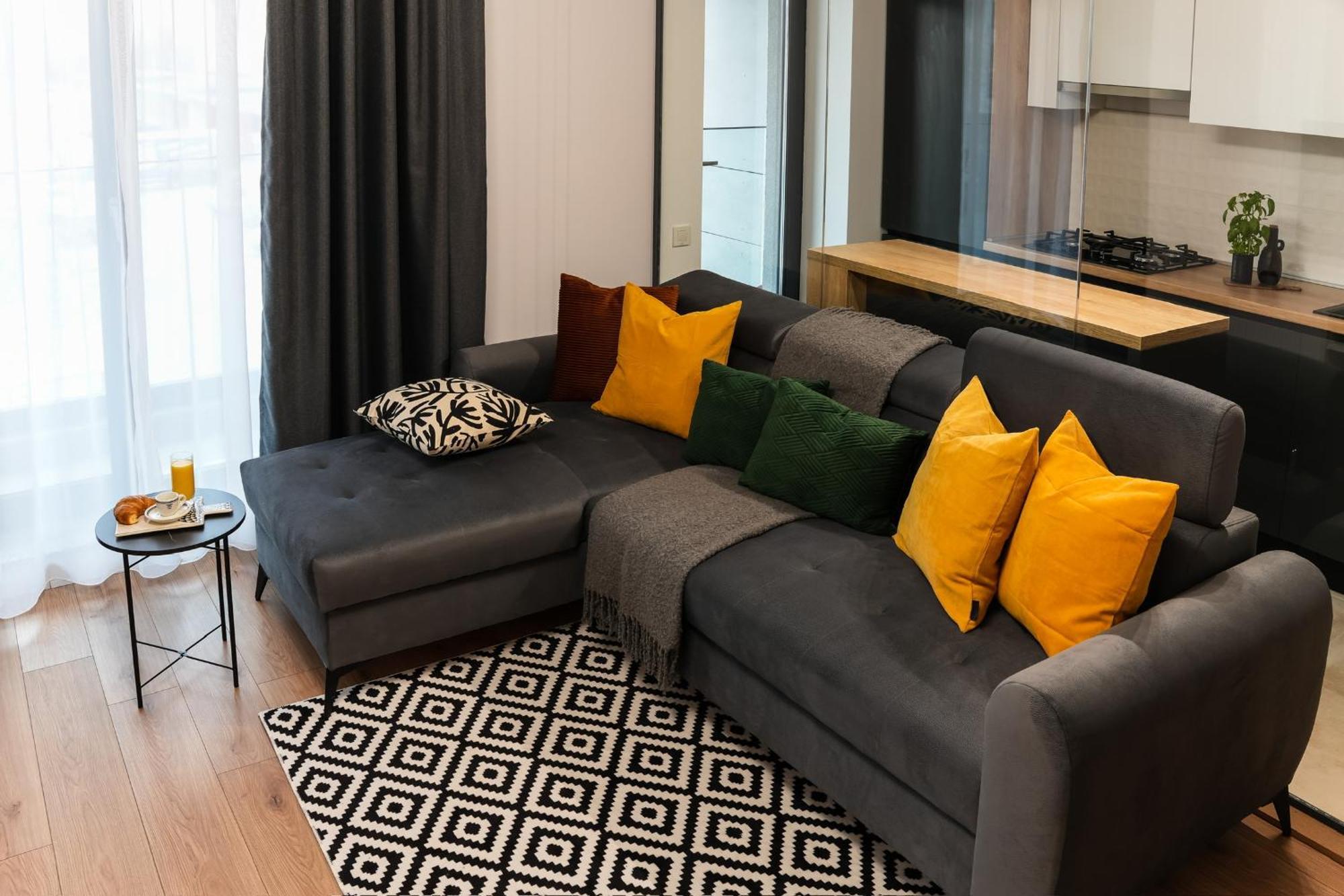 Sandra - Park-View Apt With Balcony & Parking Bukarest Exterior foto